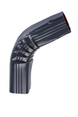 Coude frontal extérieur alu bleu