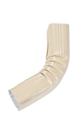 Coude frontal intérieur aluminium sable