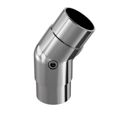 Coude Inox A2 Satiné 135° - Pour Tube Diamètre 42.4mm, épaisseur 2mm (Garde-corps)