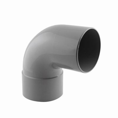 Coude PVC d'évacuation 87° mâle mâle diam.160 mm Fitt