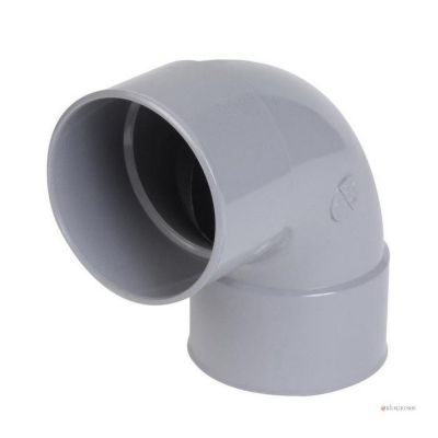 Coude PVC gris FF 87 degré 30 Diamètre 160 - Nicoll