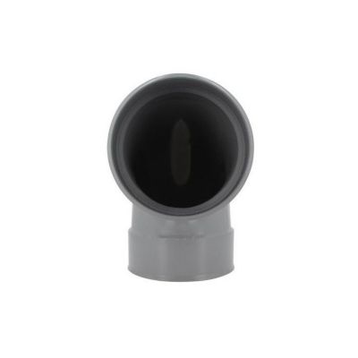 Coude PVC gris FF 87 degré 30 Diamètre 160 - Nicoll