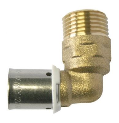 Coude à sertir mâle PER M1/2 D20 - GARIS - 3304-20-15