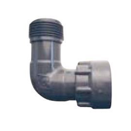 Coude union PVC mâle 26x34 femelle 26x34