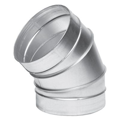 Coude VMC 45 acier galvanisé pour gaines ventilation - Diamètre (mm) 315