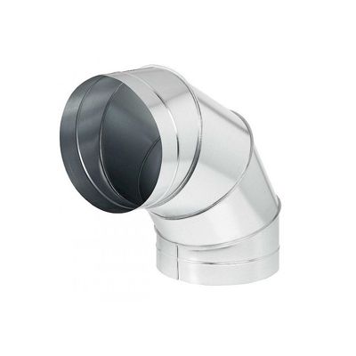 Coude VMC 90 acier galvanisé pour gaines ventilation - Diamètre (mm) 250