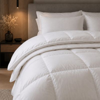 Couette 200x200 cm 4 saisons FINLANDE garnissage naturel duvet de canard 480g/m2