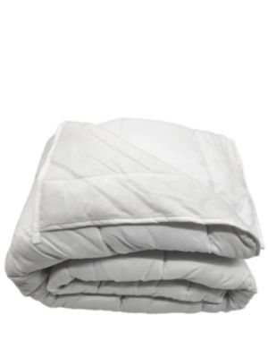 Couette légère blanche / non tissé - 2 personnes 220 x 240 - 15084