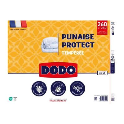 Couette tempérée DODO 240x260 cm - 2 personnes - Protection anti ...