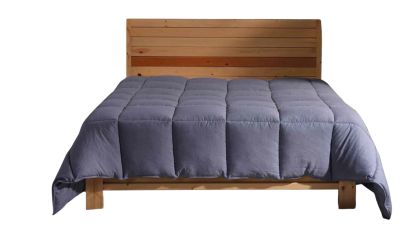 Couette Légère MORTREUX 220x240 Esprit Loft - Microfibre Gris