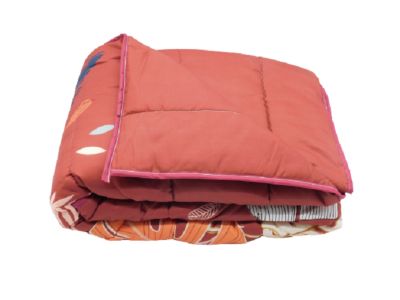 Couette Tempérée Imprimée Ebène - 1 Personne 140 x 200 - 16023