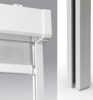 Coulisse pour store extérieur blanc 195 cm Protecta
