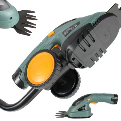 Coupe bordure FISHTEC 2 en 1 sur batterie 3,5V + taille haie