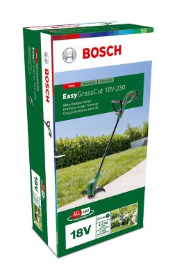 Coupe-bordure sans fil avec batterie 18 V - largeur de coupe avec fil 230 mm - Bosch EasyGrassCut 18V-230