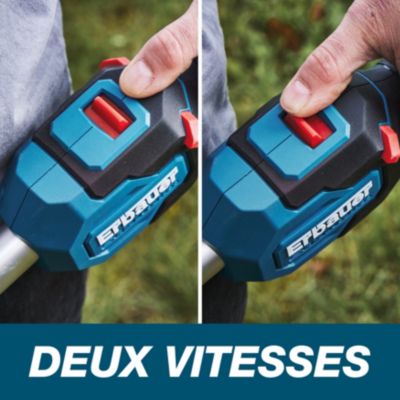 Coupe-bordure sans fil Erbauer 33 cm 18V (vendu sans chargeur ni batterie)