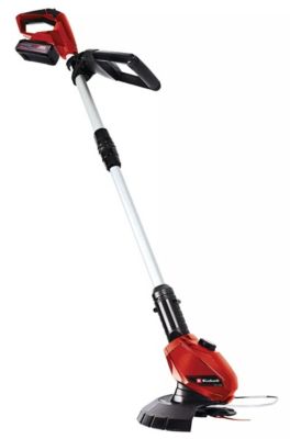 Coupe-bordures EINHELL GE-CT 18 Li 18V, batterie et 20 lames inclus.