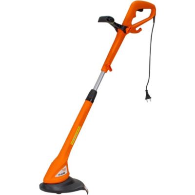 Coupe-bordures electrique leger RURIS TE400 pour la finition des bordures de pelouse, maniable, fil de coupe, entretien du jardin