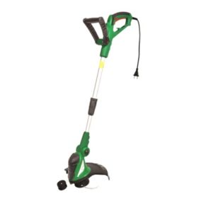 Coupe-bordures électrique - Ribiland - 550W - avec 1 bobine de fil nylon - Diam coupe 300mm, avance automatique du fil