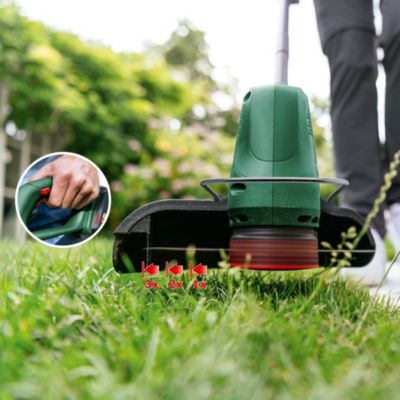 Coupe-bordures sans fil avec batterie 18 V - largeur de coupe avec fil 230 mm - Bosch EasyGrassCut 18V-230