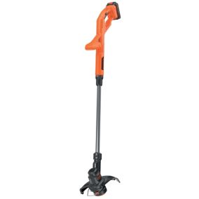 Coupe-bordures sans fil avec batterie 18 V - largeur de coupe avec fil 250 mm - Black+Decker ST1823-QW