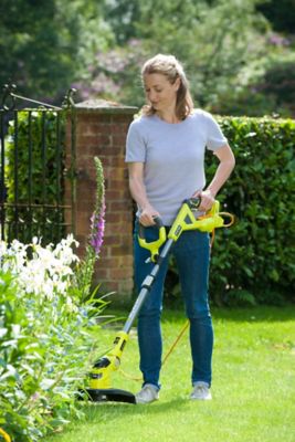 Coupe-bordures sans fil hybride 18 V - largeur de coupe avec fil 30 cm - Ryobi RLT1831H25F