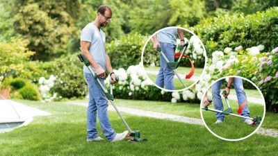 Coupe-bordures sans fil sur batterie 18V Bosch UniversalGrassCut (vendu sans batterie ni chargeur)
