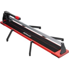 Coupe carrelage Manuel 1200mm, avec Lame en Carbure de Tungstène, avec Guide Coulissant et Échelle Amovible, 143 x 23 x 23 cm