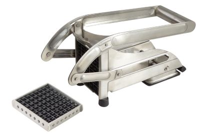 Coupe-frites ménager inox sur ventouse - 2 couteaux - Pack La Bonne Graine - La Bonne Graine