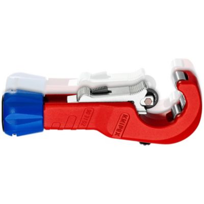 Coupe tube acier inoxydable Knipex Ø35 mm rouge et bleu