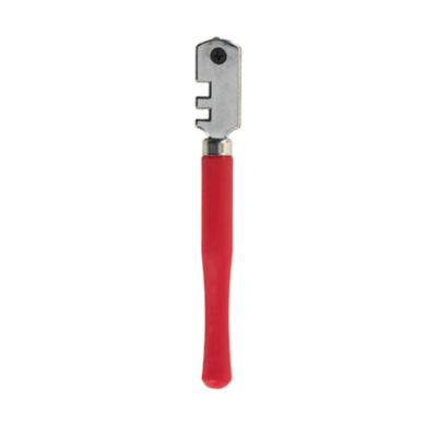 Coupe-verre acier 6 lames L. 130mm plastique noir