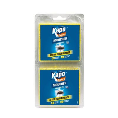 Coupelle de Granulés anti-mouches encollés Kapo