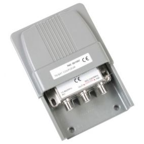 Coupleur TV/SAT blindé TNT Optex 2 entrées