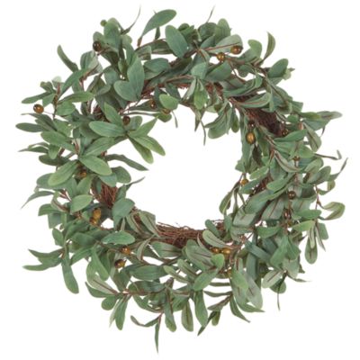 Couronne décorative DANRUN 65 cm Vert