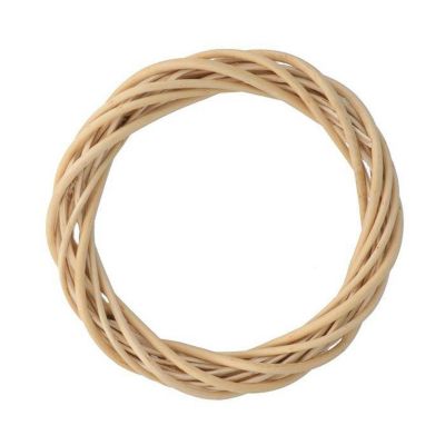 Couronne décorative en osier 15 cm