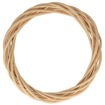 Couronne décorative en osier 30 cm