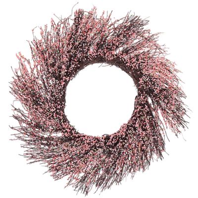 Couronne décorative GALLETAS 50 cm Rose