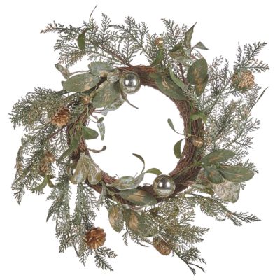 Couronne de Noël HOVILA 45 cm Doré