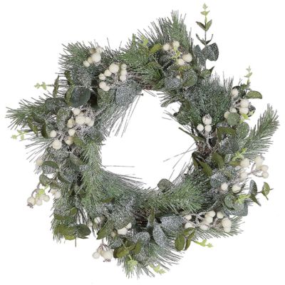 Couronne de Noël JURMU 54 cm Vert