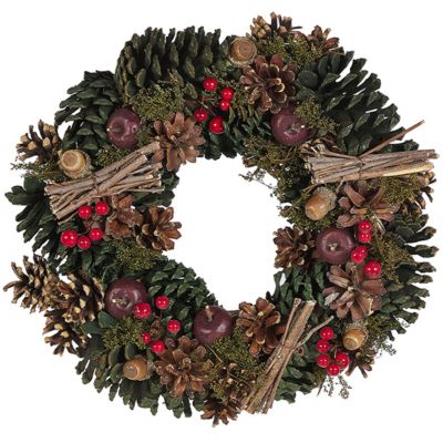 Couronne de Noël NURMES 35 cm Vert