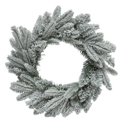 Couronne de noël Frosty vert enneigé ⌀40cm Feeric Light & Christmas
