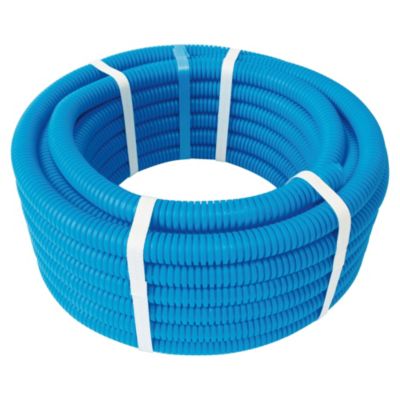Couronne de tube PER gainé bleu diam 20 - longueur 50m  - Somatherm For you