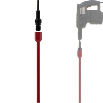 Couronne diamant 22 mm avec adaptateur pour perceuse et perforateur SDS-plus - GT MARKET