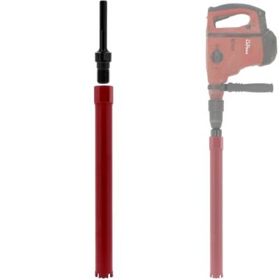 Couronne diamant 44 mm avec adaptateur pour perceuse et perforateur SDS-max - GT MARKET