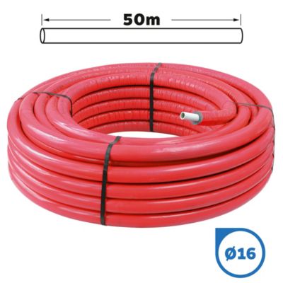 Couronne multicouche 50m Ø16 rouge Somatherm for you