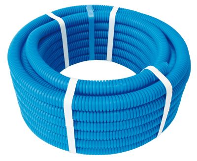 Couronne PER prégainée ⌀16mm 25m Somatherm Bleue