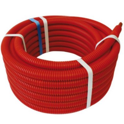 Couronne PER prégainée ⌀16mm 50m Somatherm Rouge