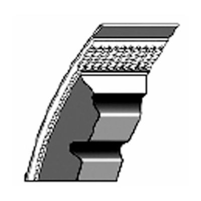 Courroie trapézoïdale crantée AVX13-1300 - 13x10 mm