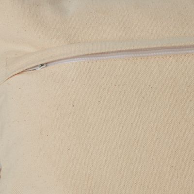Coussin à rayures tissées Blooma Denia noir et blanc 30 x 50 cm
