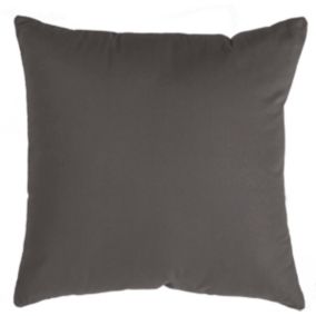 Coussin anthracite 50x50 déhoussable