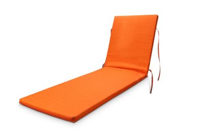 Coussin bain de soleil Cocos orange mandarine